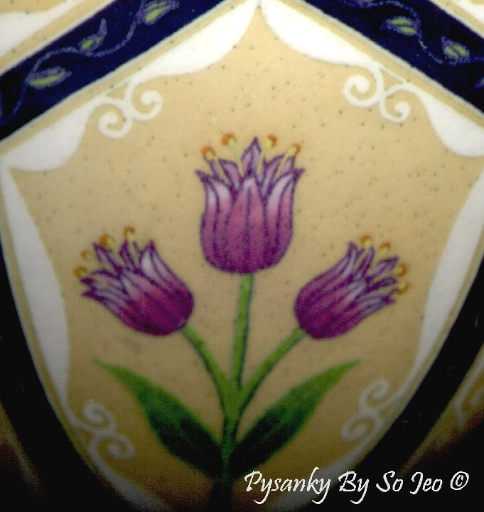 Victorian Garden Ukrainian Easter Egg Pysanky By So Jeo